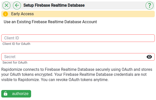 Firebase Realtime
