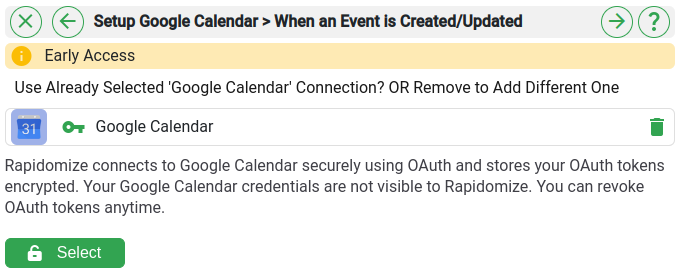google calendar