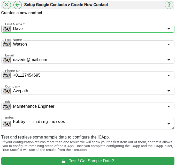 Google Contacts